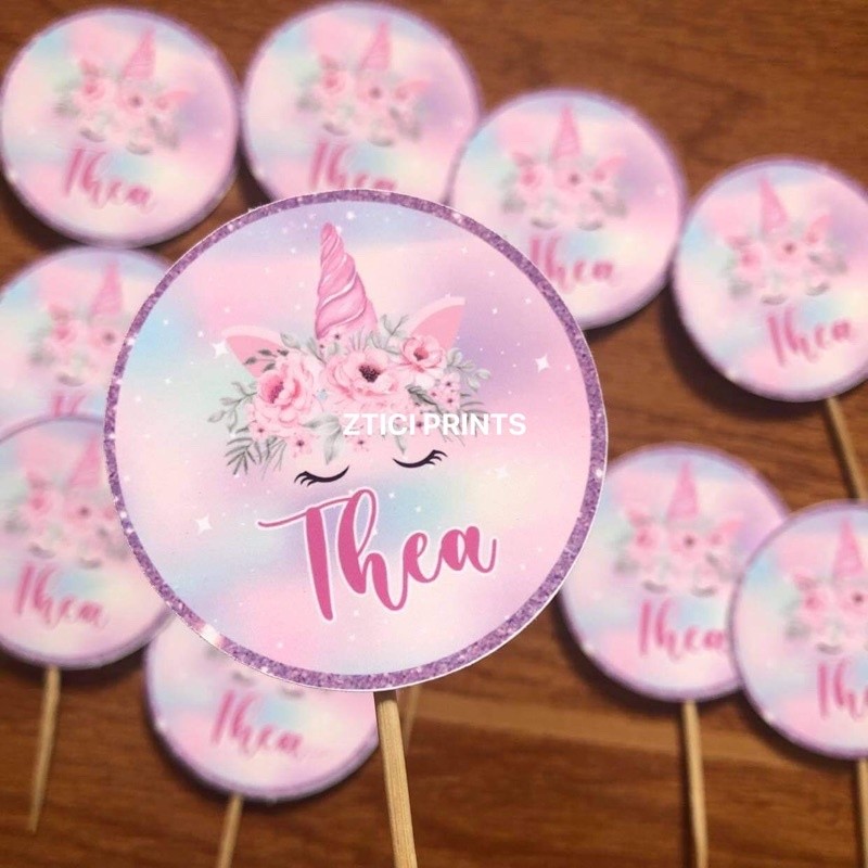 Customized Cupcake Topper | Shopee Philippines