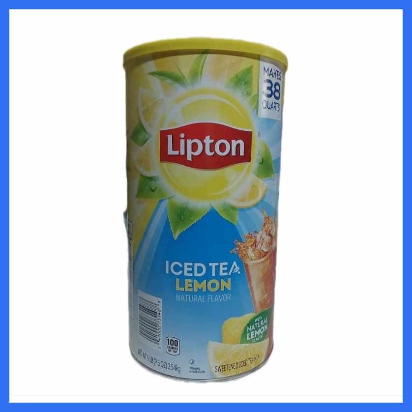 Lipton Powdered Mix Iced Tea Mix Lemon 2.71kgs (38 qt) | Shopee Philippines