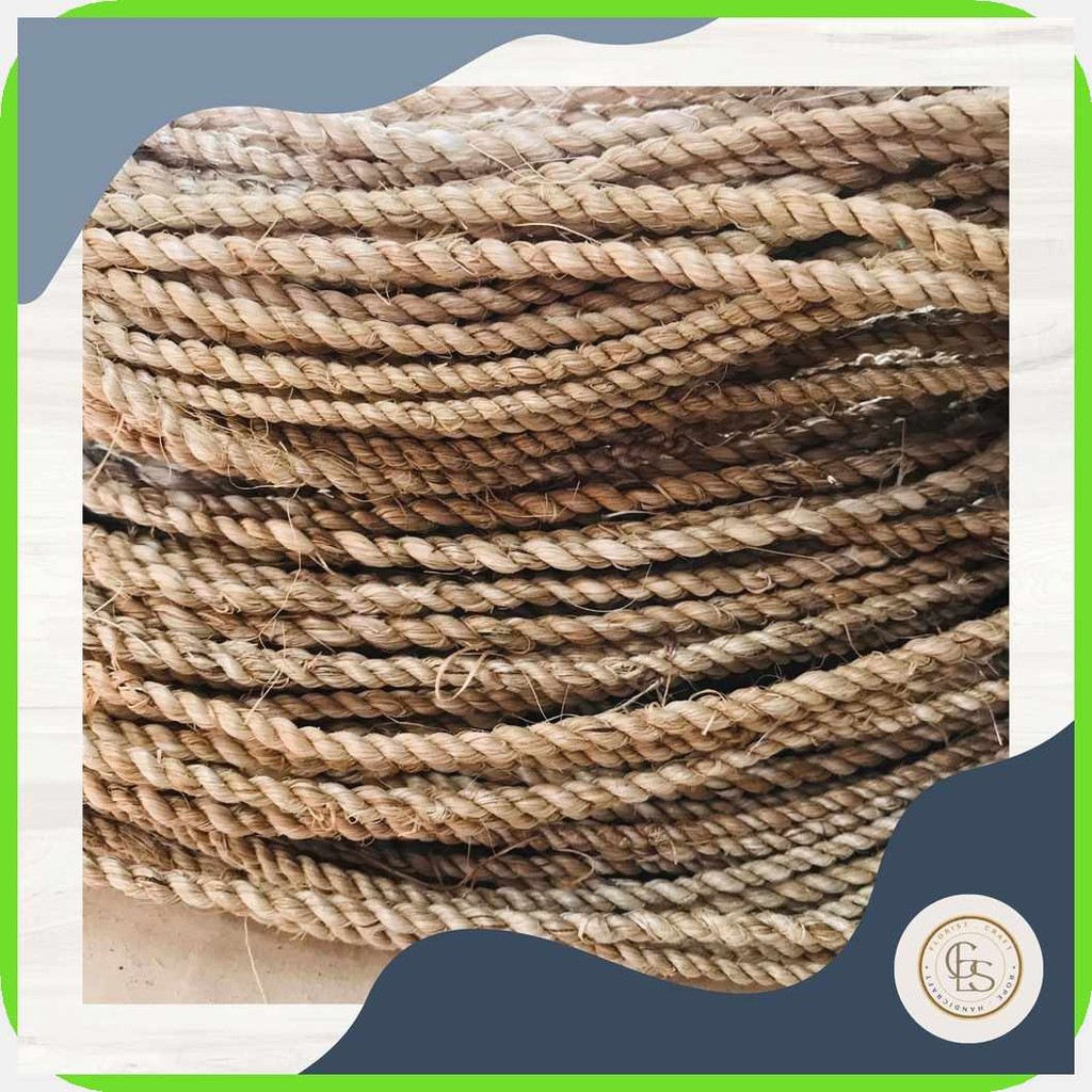 Abaca Rope Natural Multipurpose Rope Cat Scratcher Sold Per Meter 3mm ...