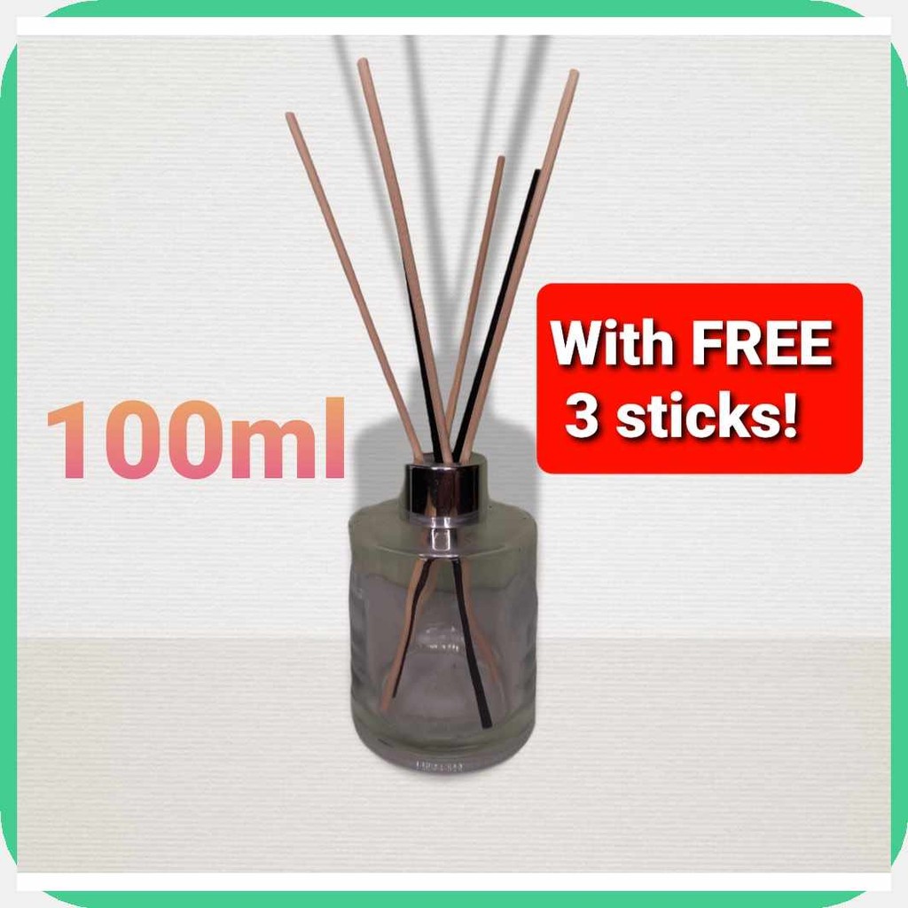 100ml*cReed%lS]diffuser(HX|bottle=Qr|w/=Kt|FREE=gd|3=kd|sticks | Shopee ...