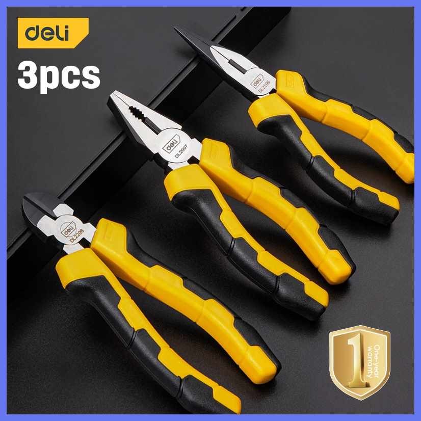 Deli?WD,Tools)FJ)6)V>7*p?Long*N?Nose*v?Pliers*B?Heavy*T?Duty Pliers ...