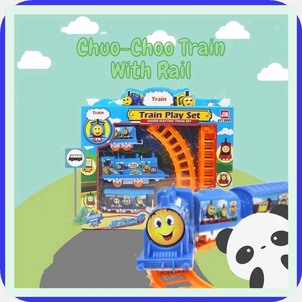HTF Battery operated Train with Rail toy car for Kids 3+Ages | Shopee ...