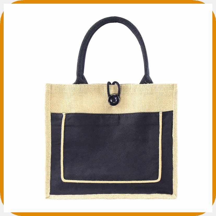 Logo Shoulder Bag Eco Abaca
