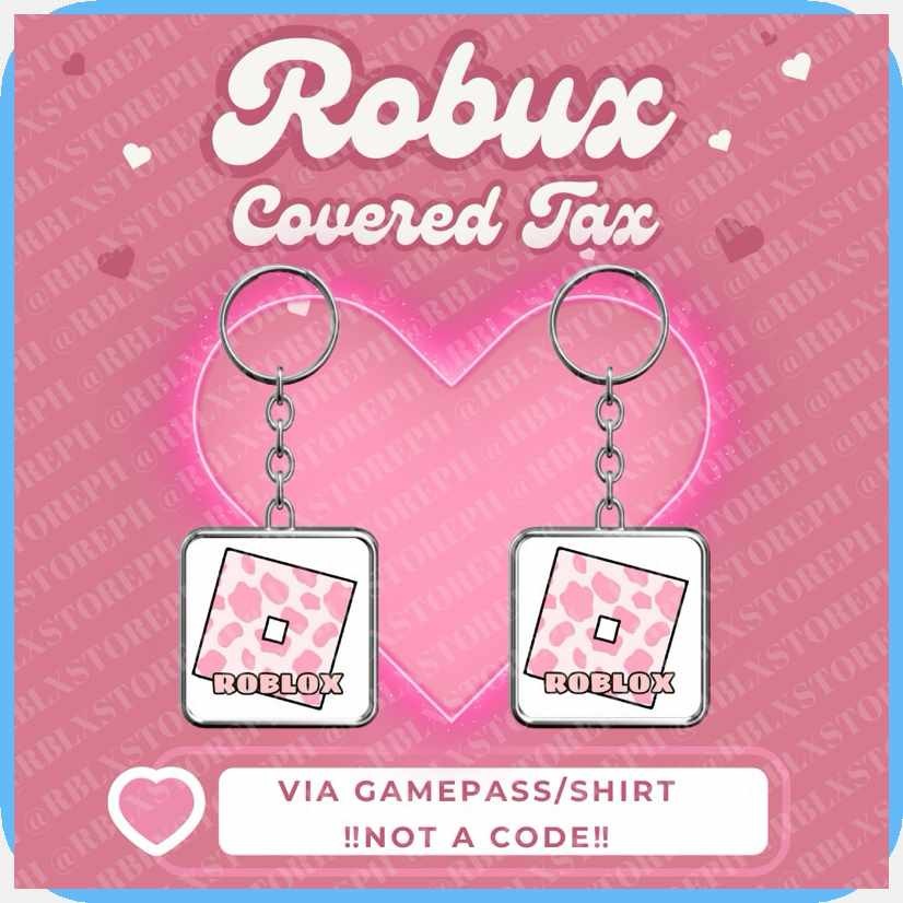 Robux]r;Keychain]V`Covered@Jl+Tax Av,AE+Rw+cj+fJ+(Not a Code) | Shopee ...