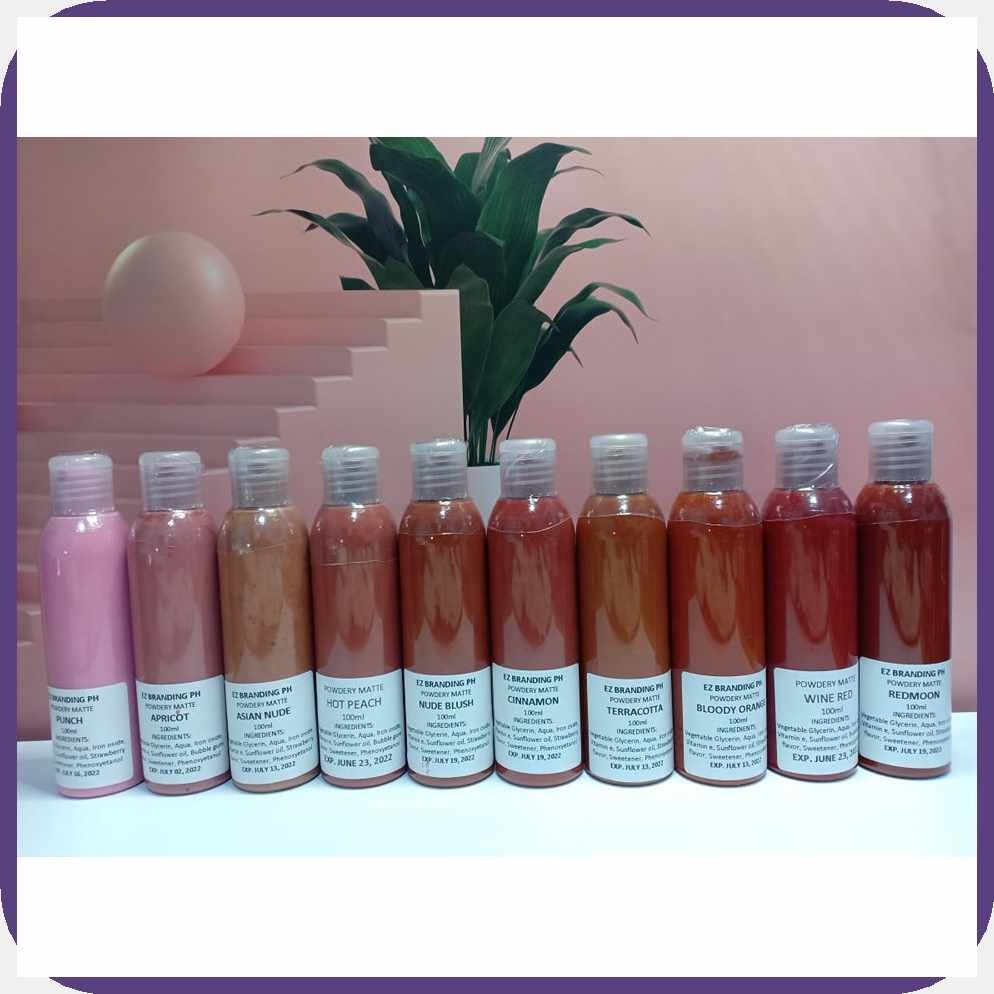 Powdery^kA$Matte^cA$Liptint_Kv%in_XS%100ml_xd%Bottle/Rebranding ...