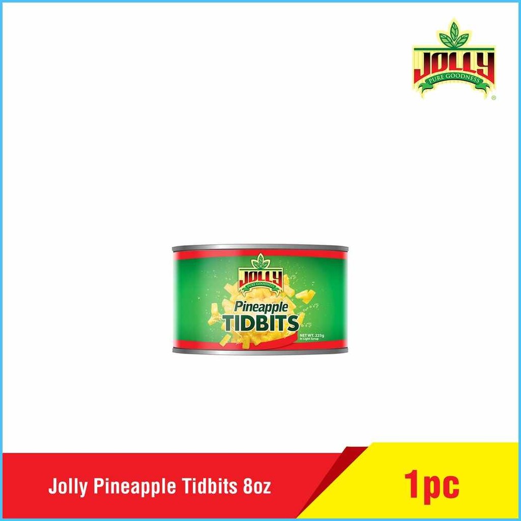 Jolly Pineapple Tidbits 225g | Shopee Philippines
