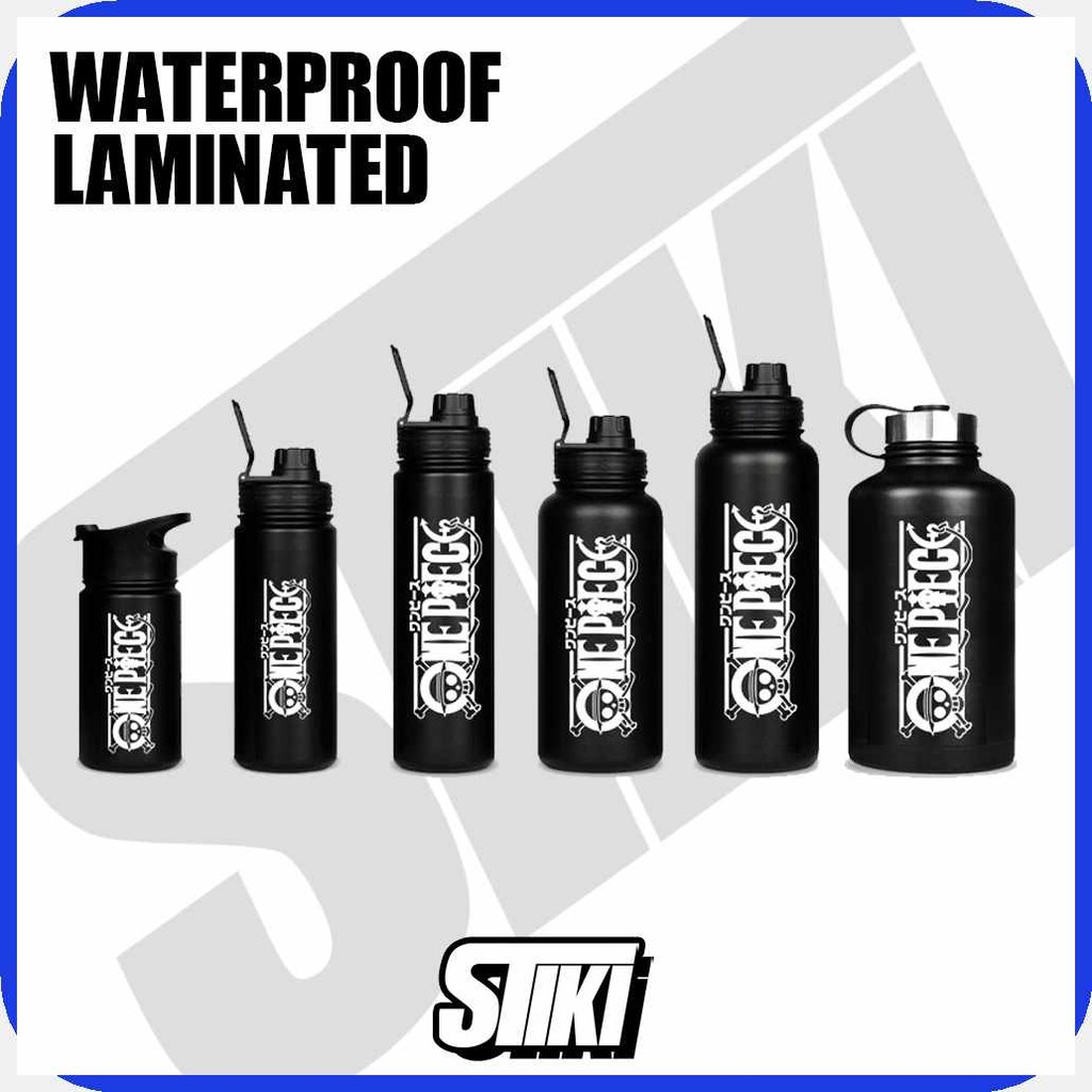 AquaFlask One Piece Logo Cut-Out Sticker WATERPROOF (STICKER ONLY ...
