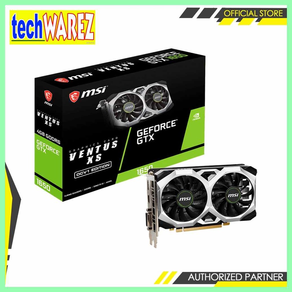 MSI%QN'Nvidia$Gl$GeForce$QI/GTX1650$PV/D6$RJ:VENTUS%uI:XS%y:OCV1%f ...
