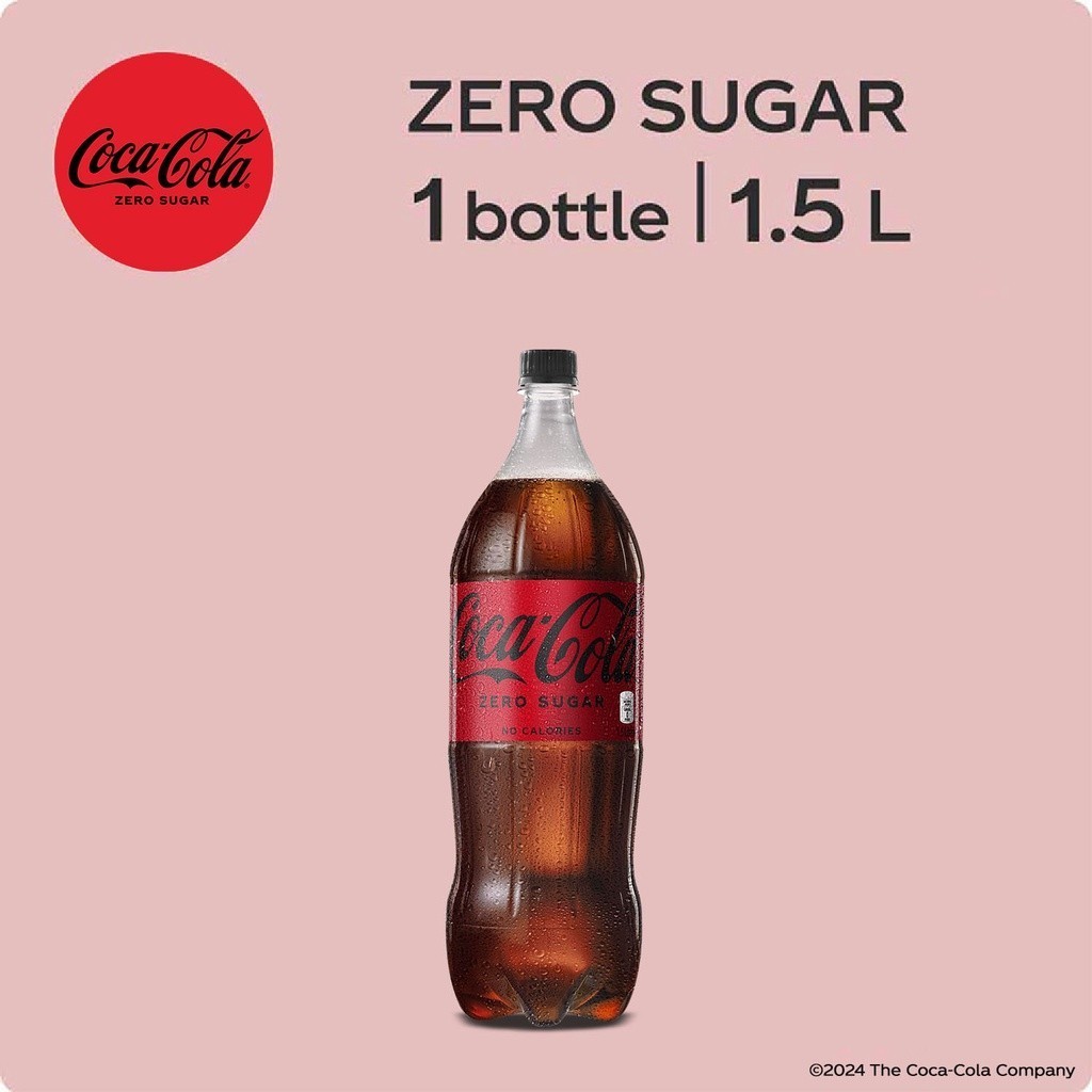 Coca-Cola|oY(Zero^R>Sugar}Lq)1.5L | Shopee Philippines