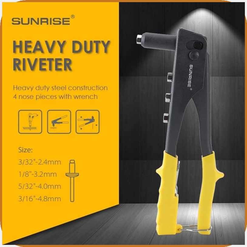 Heavy Duty Hand Riveter With Yellow Handle | Shopee Philippines