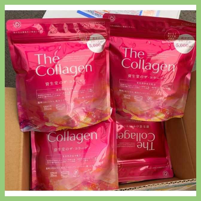 Shiseido)z]collagen!J)powder^Yu/new$x/packaging#x/126g$t/japan | Shopee ...