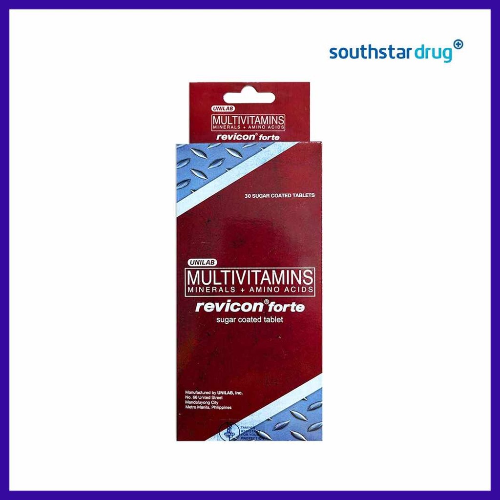 Revicon_js;Forte(m@Sugar:CL%Coated_YB%Tablet_oO&-`Bp&30s | Shopee ...