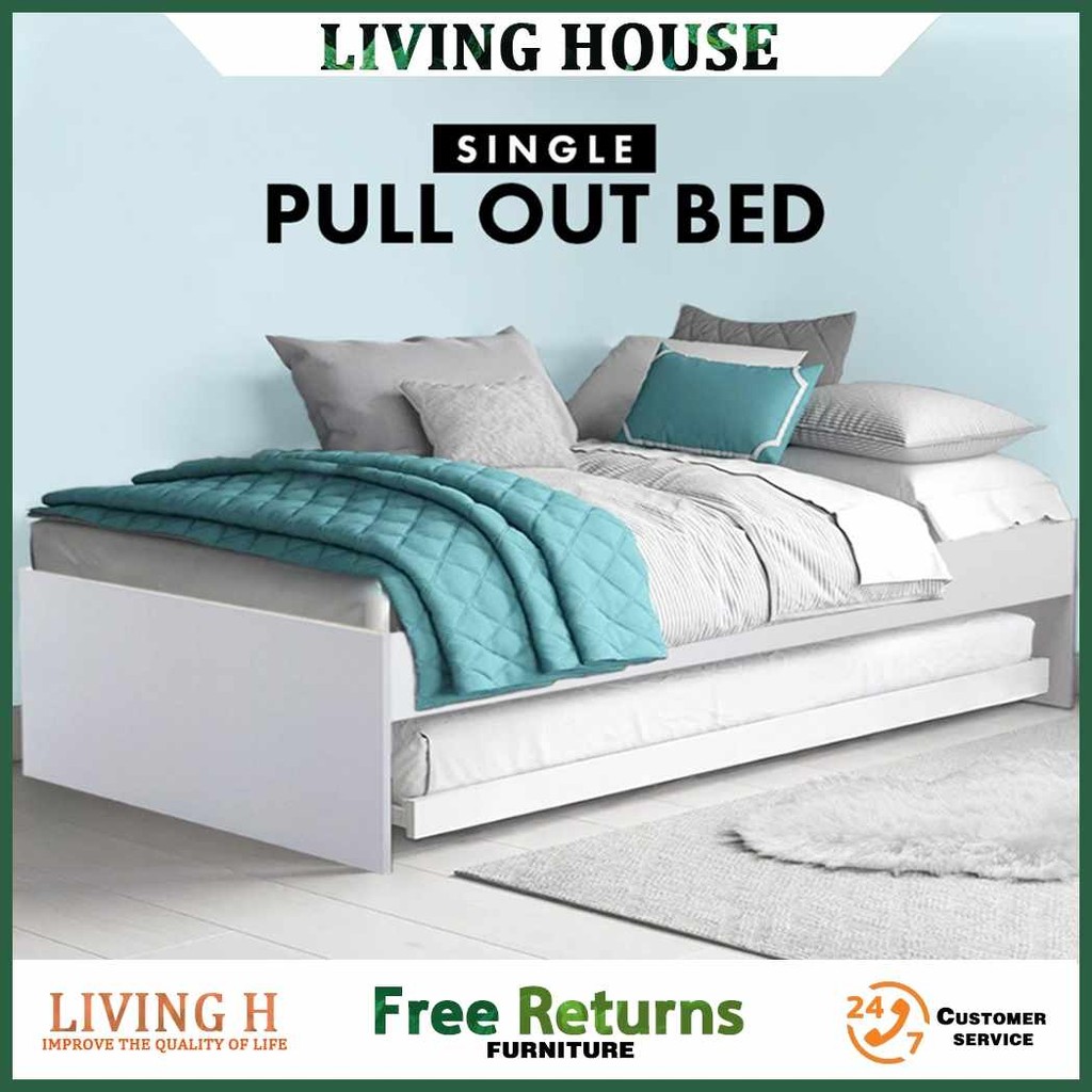 LIVING+d-upgraded/hb}wooden)pK>single)ZZ>bed)CW>frame)Wc>with)wQ ...