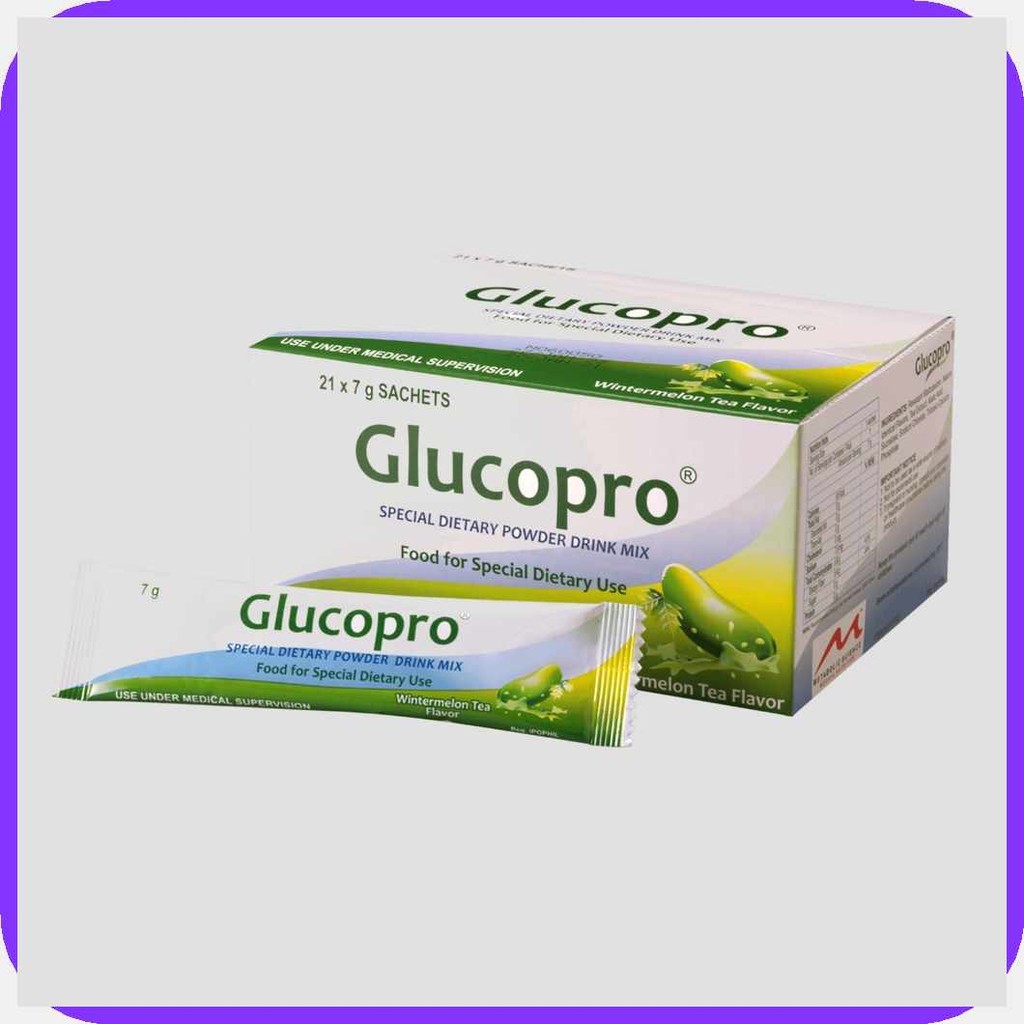 GLUCOPRO?o~Wintermelon[G$Tea}fj>Green)PL>1)jZ>Sachet | Shopee Philippines