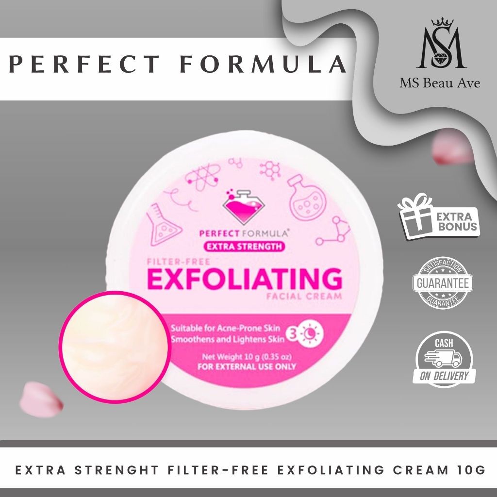 Perfect Formula Exfoliating Facial Cream 10g | Shopee Philippines