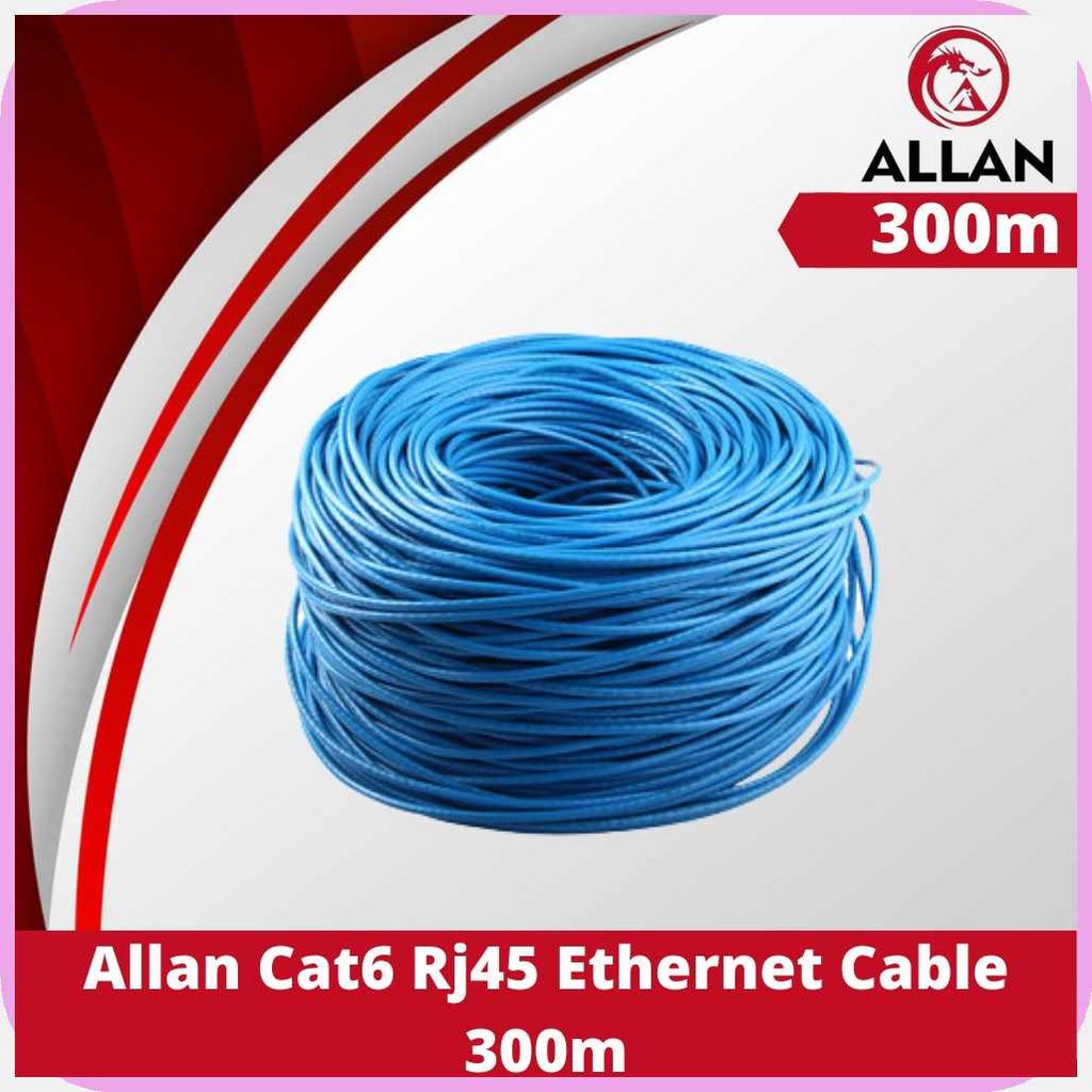 Allan.la!B;Cat6`gh&300m{ER'Lan{tG'Cable{eD'without{hn'RJ45/{vv'No Box ...