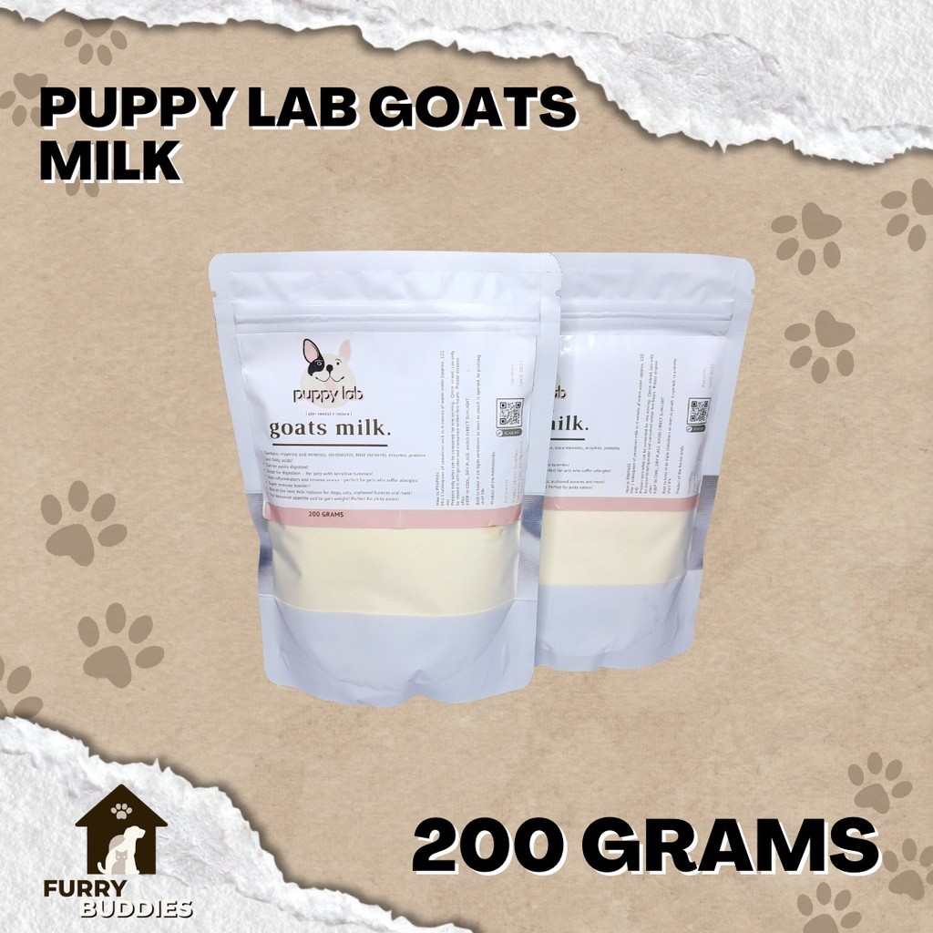 PUPPY LAB GOATS MILK REPLACER (200 GRAMS) | Shopee Philippines