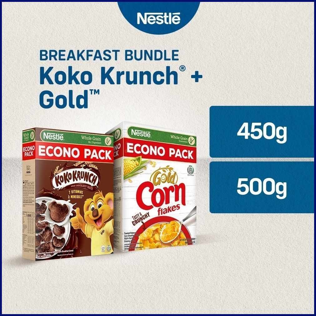 Koko;Pg!Krunch]s&Breakfast+c@w@Cereal+H@450g+lo@++Ru@Gold,HL[Corn ...