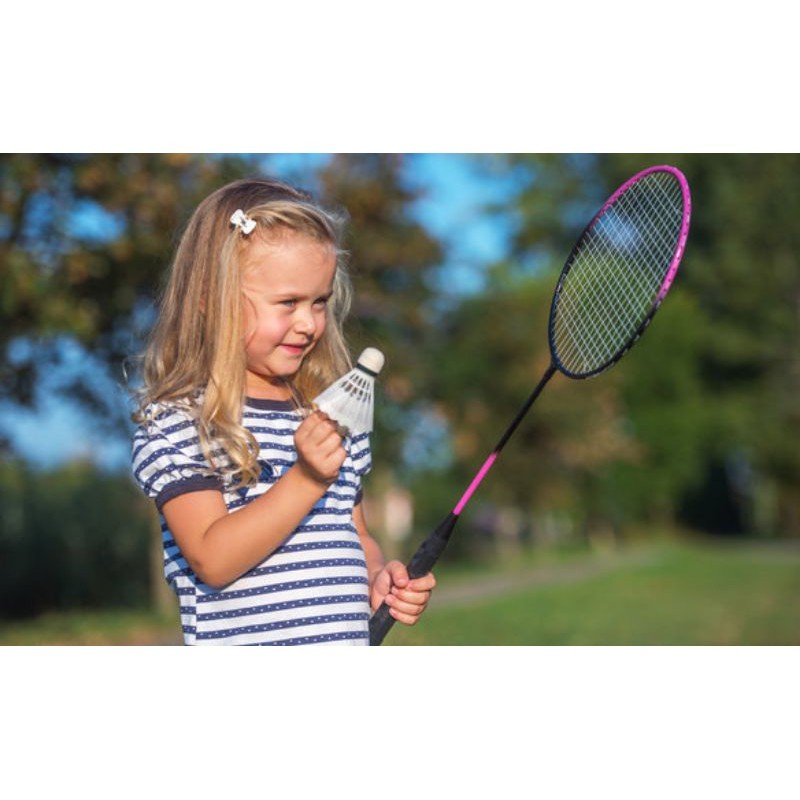 Cozyshop Beginners Badminton Racket Set with Bag & Shuttlecock Outdoor ...