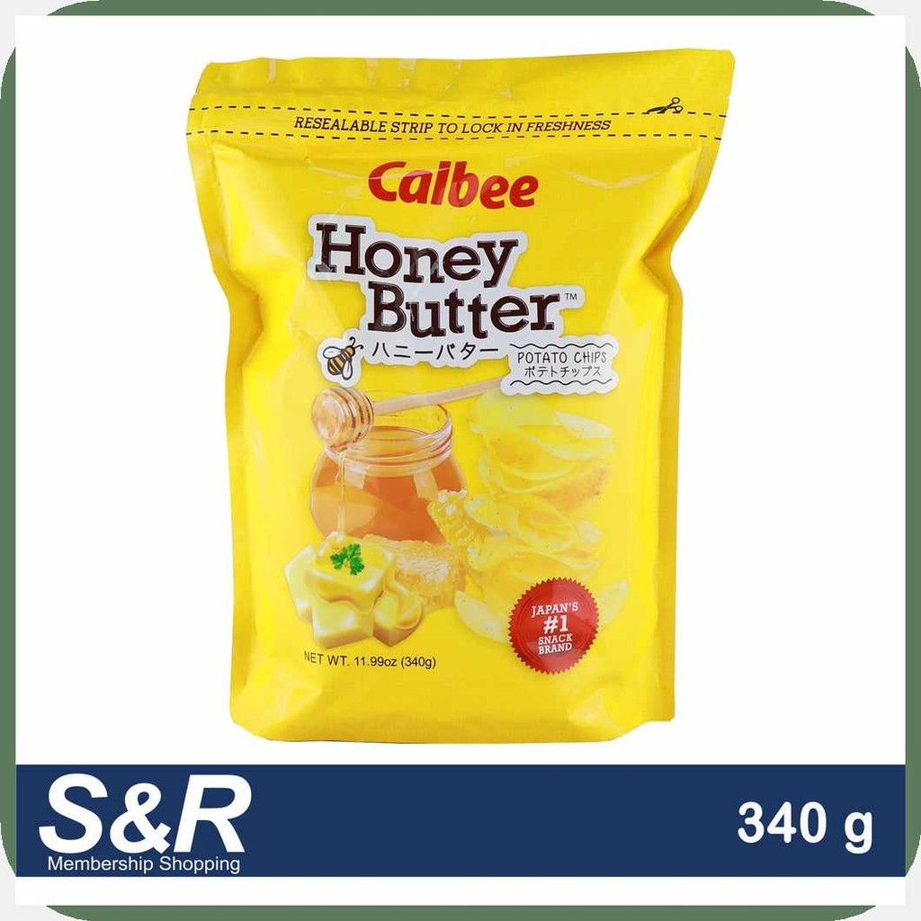 Calbee/D_Honey>s/Butter#hN/Potato$pY/Chips$jp/340g | Shopee Philippines