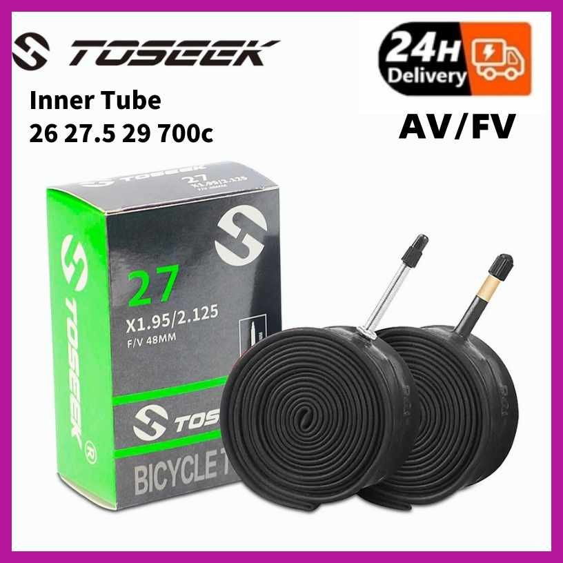 【COD】TOSEEK Inner Tube Interior Bike Inner tube 26 27.5 29 Bicycle ...