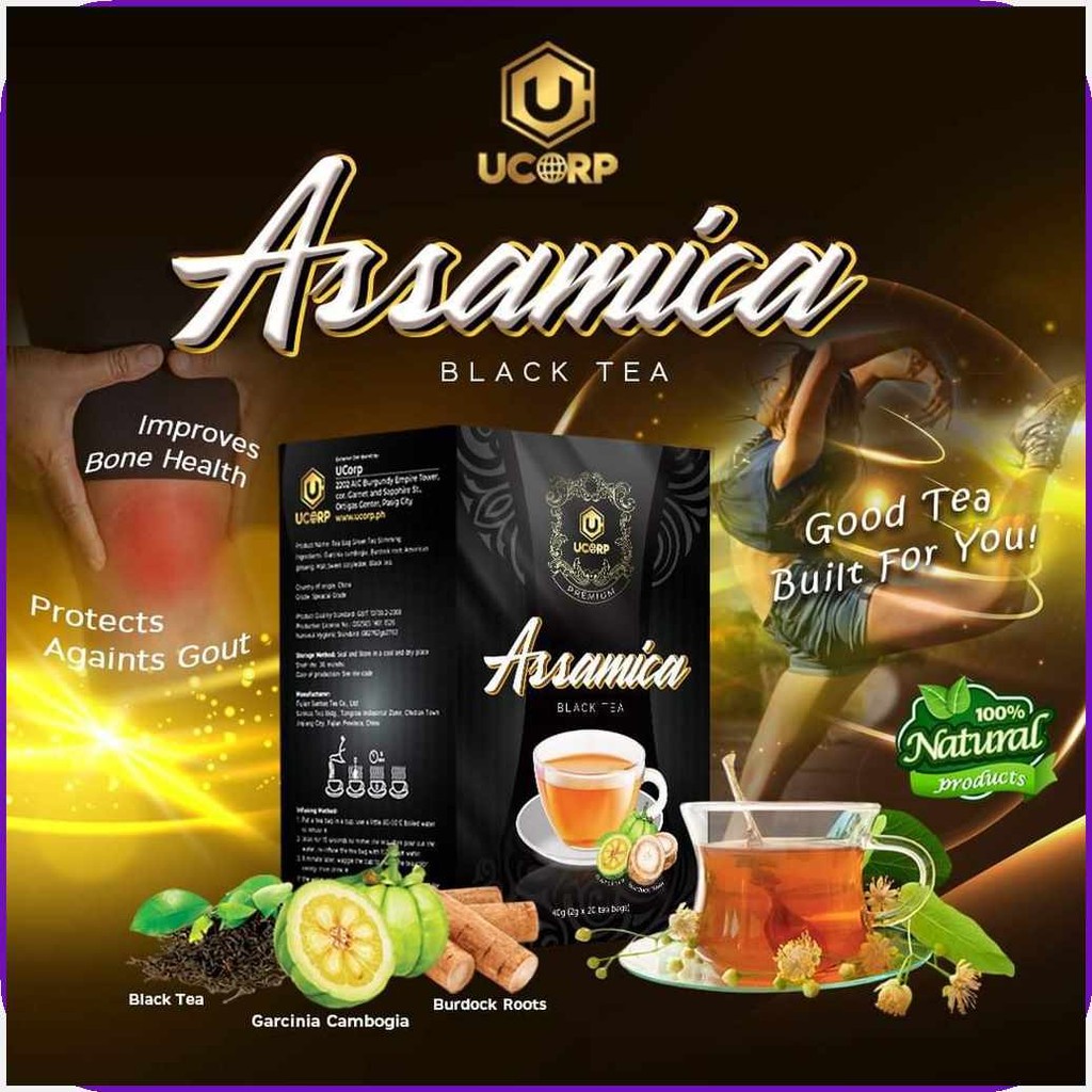 ASSAMICA|m/BLACK*pj'TEA-Ge(HERBALCCTEA) | Shopee Philippines