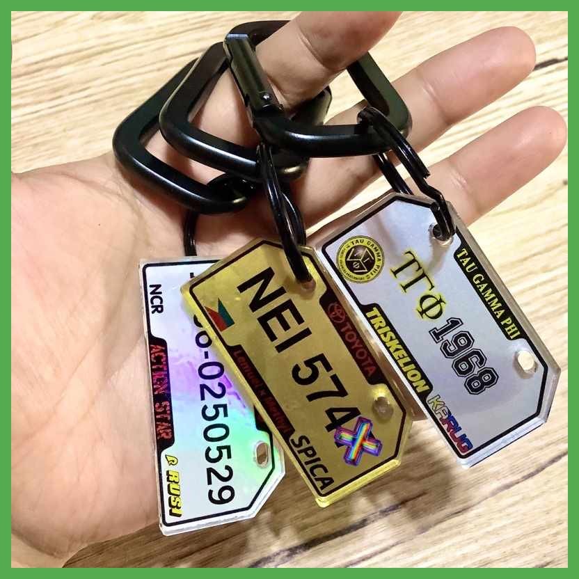 PERSONALIZED{j(MINI!UL`PLATE;nD`KEYCHAIN | Shopee Philippines