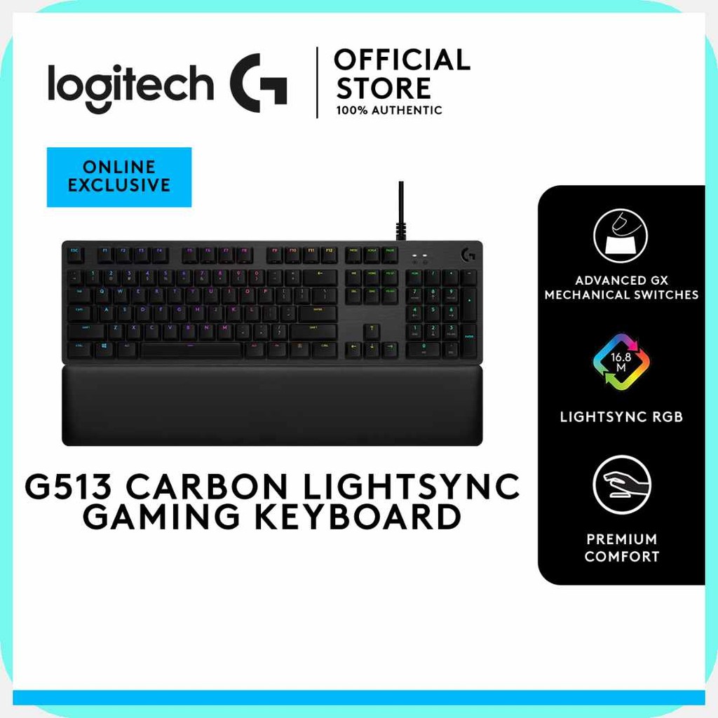 Logitech-DJ~Gaming`Kt&Keyboard`rm&G513`kT&CARBON`OJ&LIGHTSYNC`qn&RGB`Xe ...