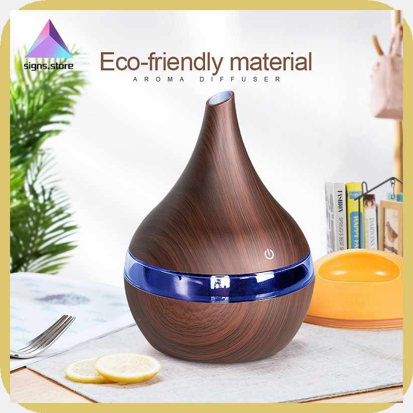 300ML:u,Essential)uH)Oil)TV>Diffuser)ms>7)n>LED)s>Lights)w>Waterless)y ...