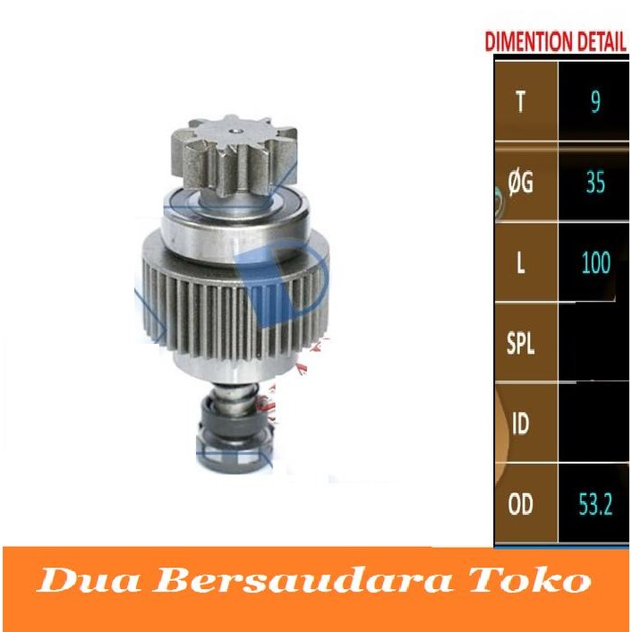 Bendix Starter Gear Isuzu Yanmar Tcm Forklift 4Bc2 Nkr 58 4Jb1 Best ...