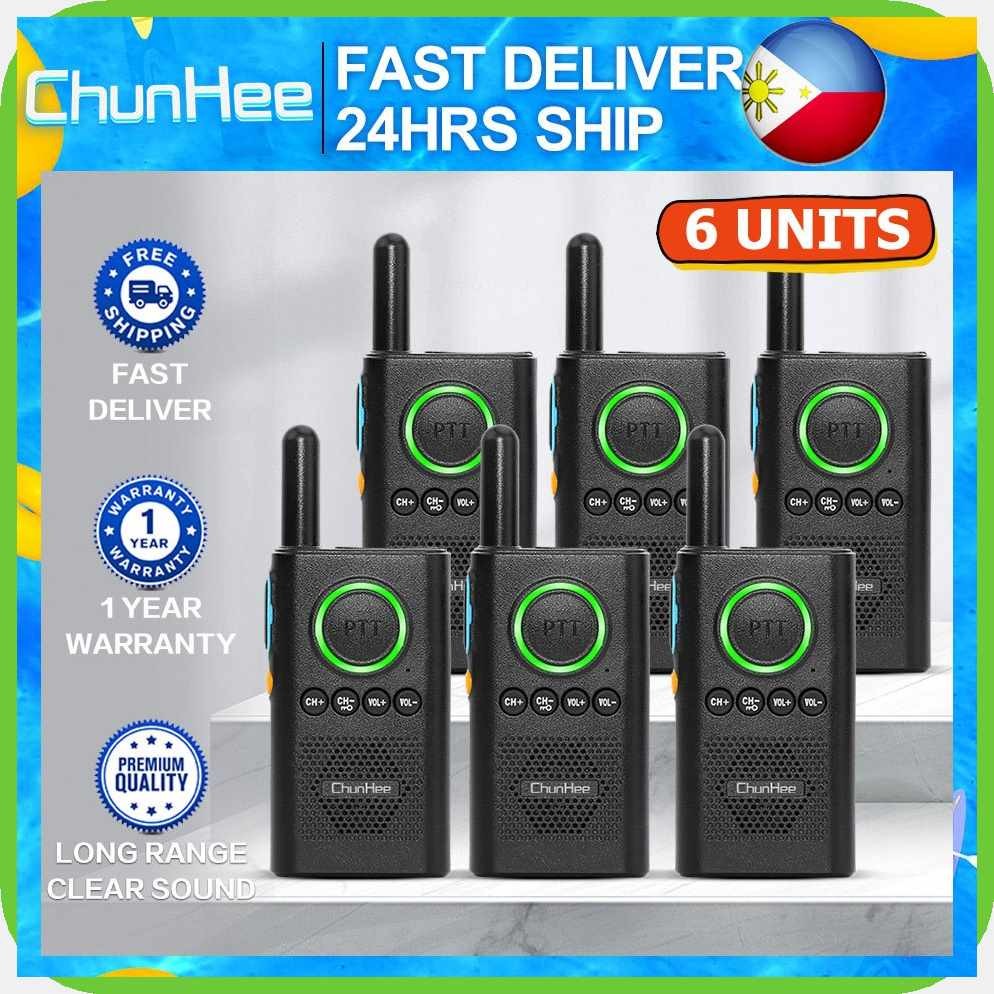 Chunhee Walkie Talkie Wireless Intercom System | Shopee Philippines