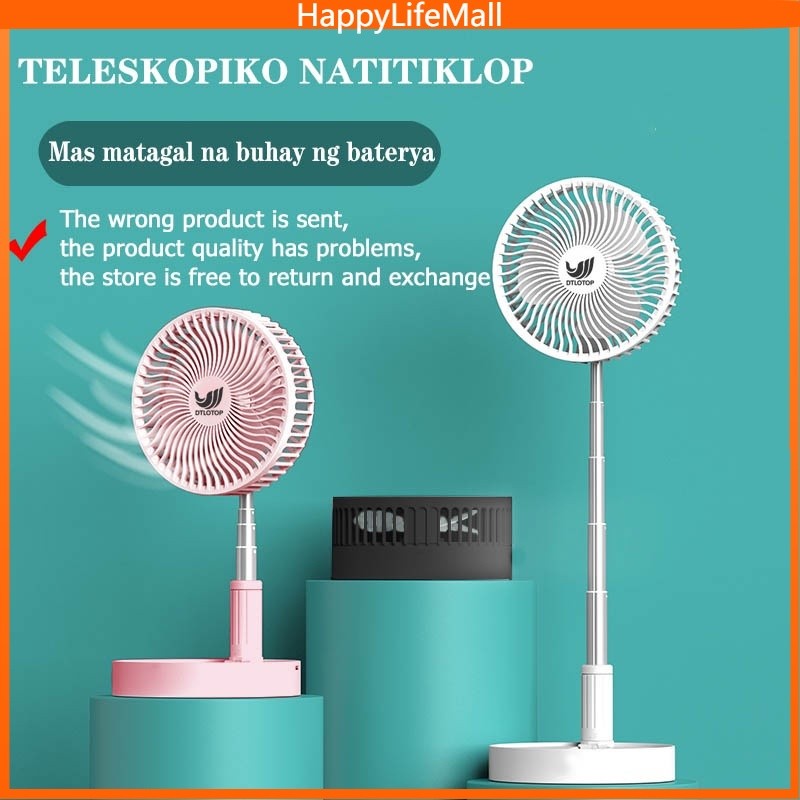 [Ready]USB portable fan desktop foldable electric fan usb rechargeable ...