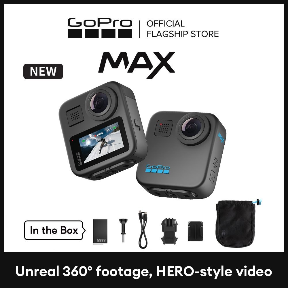 [New Version] GoPro MAX 360. 3 Cameras In 1. Unreal 360° footage, HERO ...