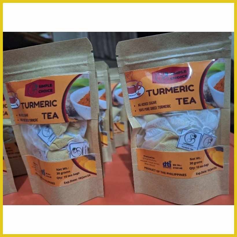 Turmeric Tea in tea bags, 100% Pure Turmeric, No sugar | Shopee Philippines