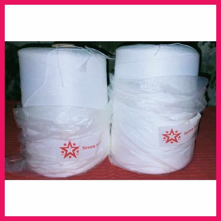 6]VB;PLY]KE`1KG@N+WHITE Y+f+I+X+e+SEVEN STARS SINULID / SACK THREAD ...