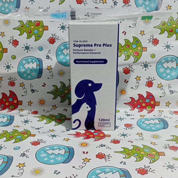 SUPREME PRO PLUS 120 ML ( Immuno booster + performance enhancer ) with ...