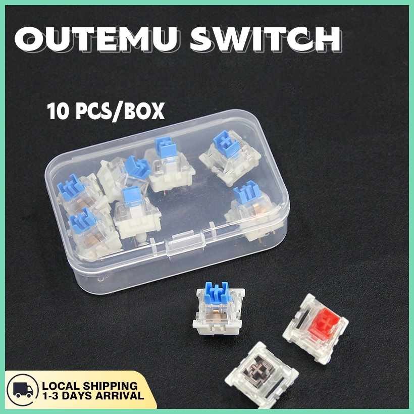OUTEMU>tT)Switch)N>For)E>Mechanical)v>Keyboard)b>3Pin)Y>Silent)G>Clicky ...