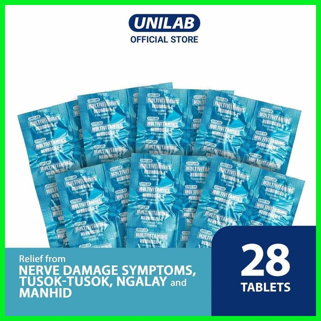 Unilab!I#T]Neurogen}PC>E)jn>with)cp>Vitamin)gt>E)xK>and)Xw>B Complex 28 ...