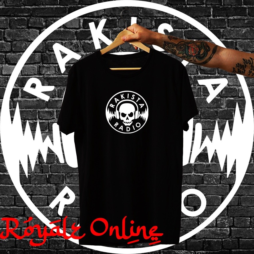 Rakista Radio Logo Rakista Shirt Vinyl Front Print (Unisex For Men And ...