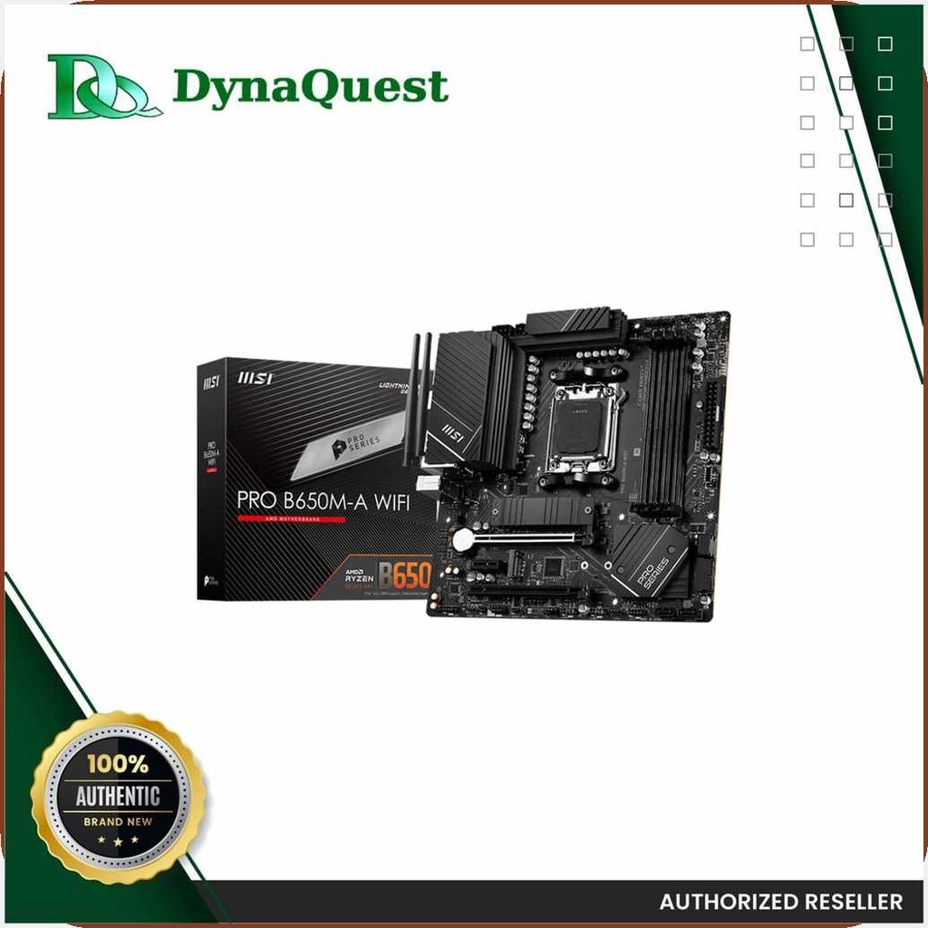MSIK+PRO~a$B650M-A^X$WIFI^x$DDR5^c$(AM5)^o$Motherboard | Shopee Philippines