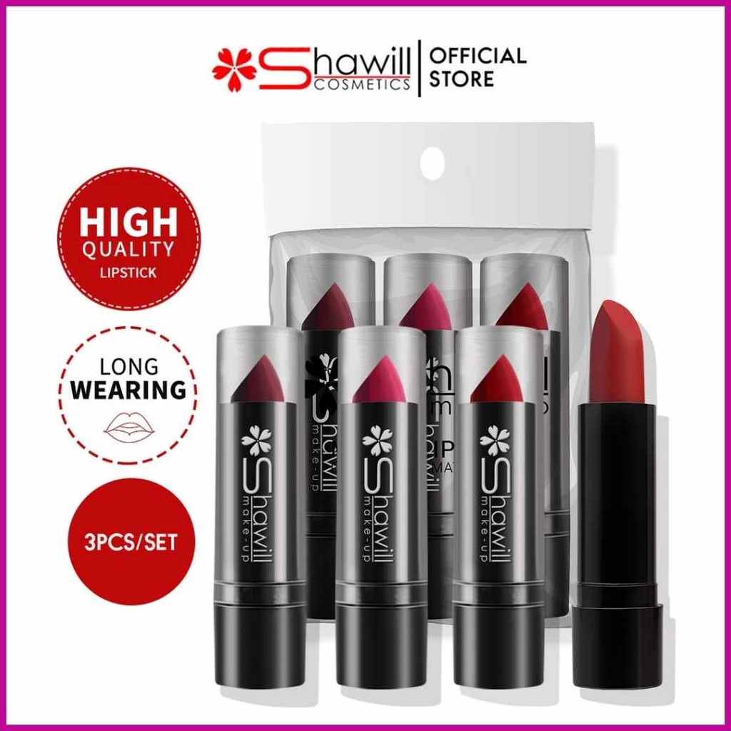 Shawill{jg|Matte/BF,Lipstick;xa&Waterproof`gg&Long`Cs&Lasting`Uu ...