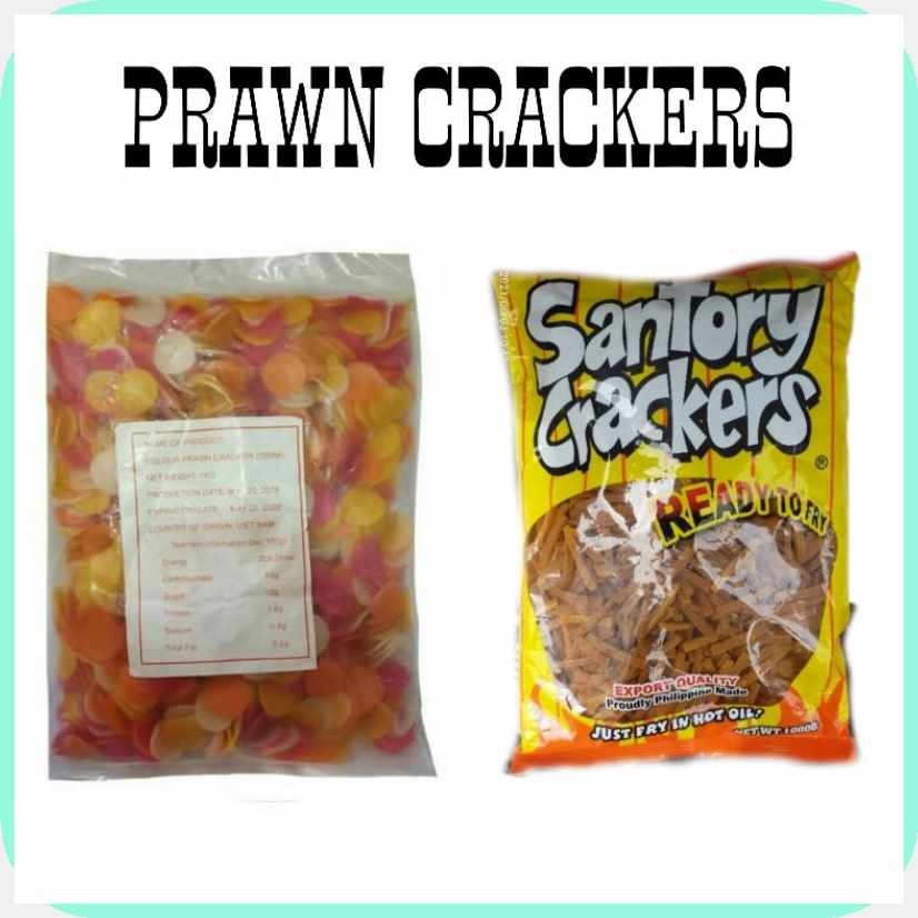 Prawn crackers ( Chicharap ) for sale. also available santory brand ...