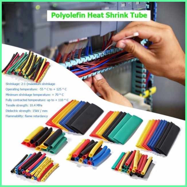 127pcs)v|Mixed/FU)Colors>a}Heat>Q}Shrink>SR}Tube?Sy~Sleeves?Er~Wrap?GT ...