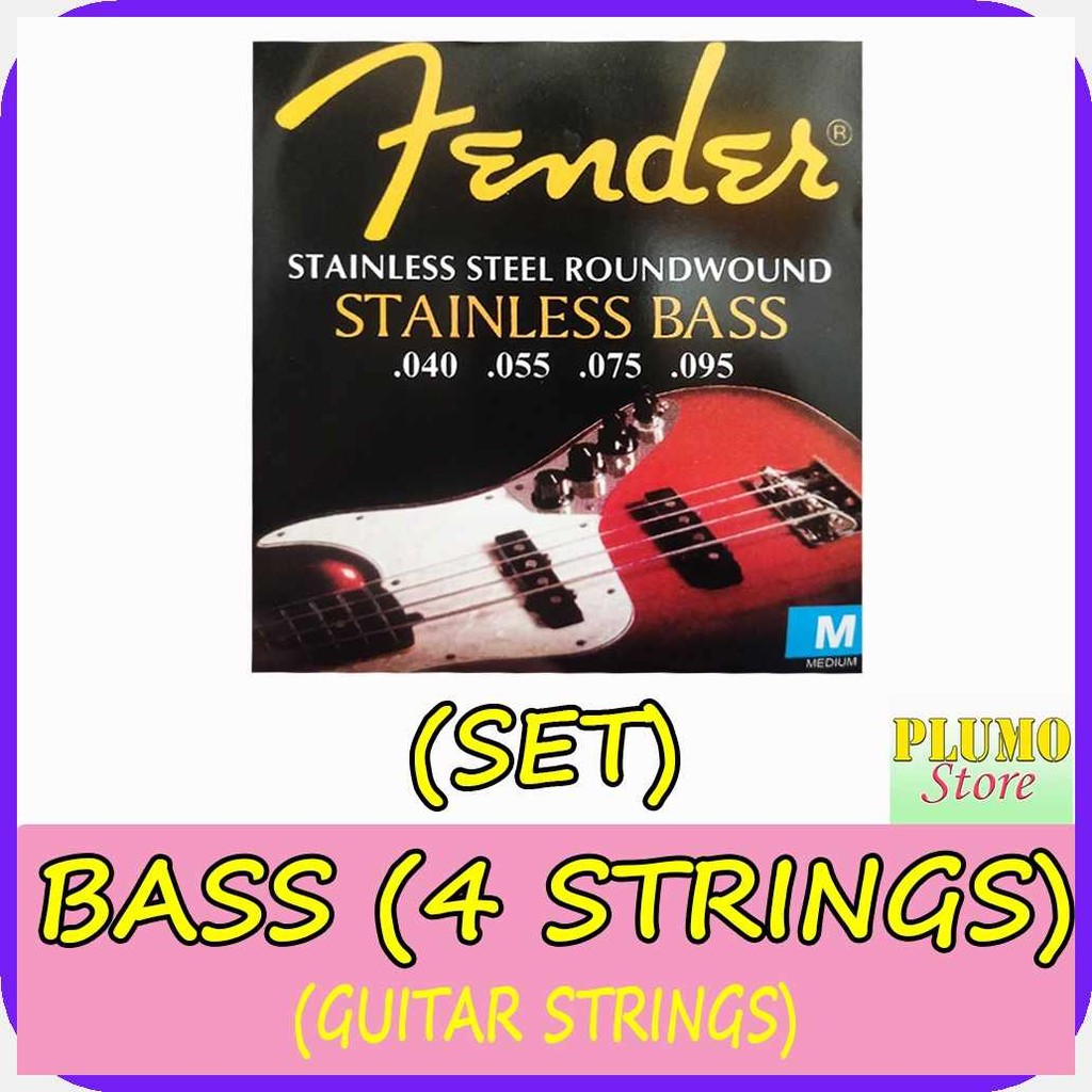 Bass*mV:guitar>gk.string#W.fender(4#P.strings/1set) | Shopee Philippines