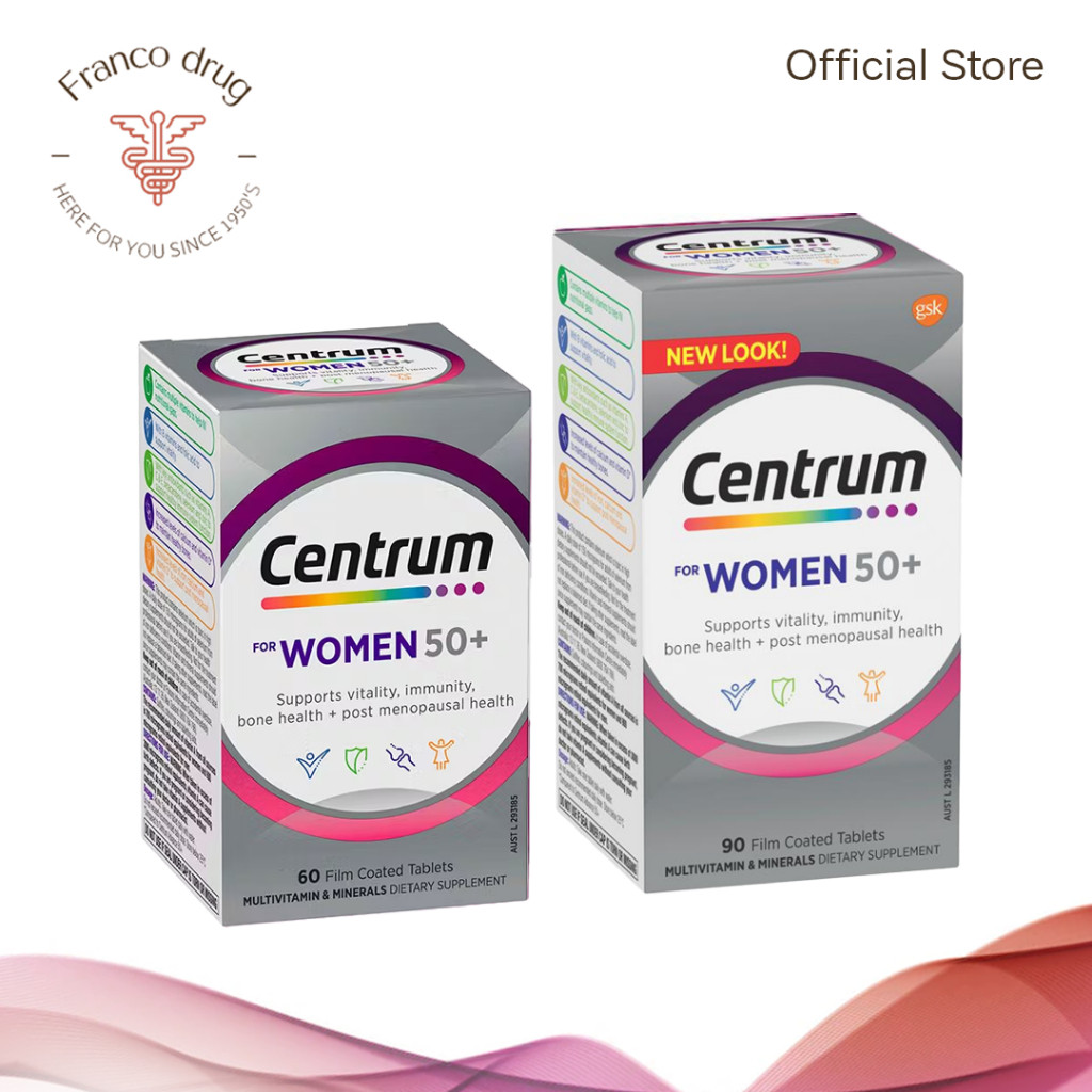 Centrum Women 50+^K/-^f$60's*DH{&%ef>90's | Shopee Philippines