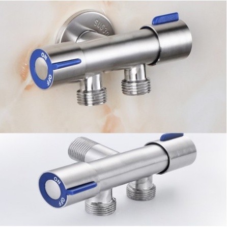 Spot: stainless steel SUS304 faucet two-way faucet with double handle ...