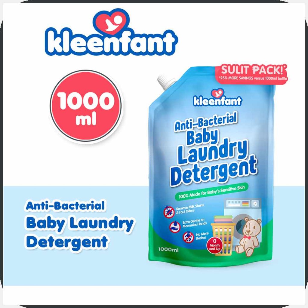 Kleenfant[z%Antibacterial.Sg>Baby)D>Laundry)E>Wash)tF>Refill)we?(1000ml ...