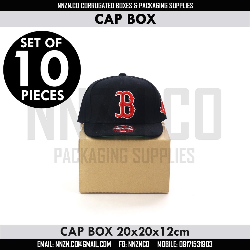 BOX ONLY RSC Cap Box Corrugated Box Shipping Box Protection 20x20x12cm ...