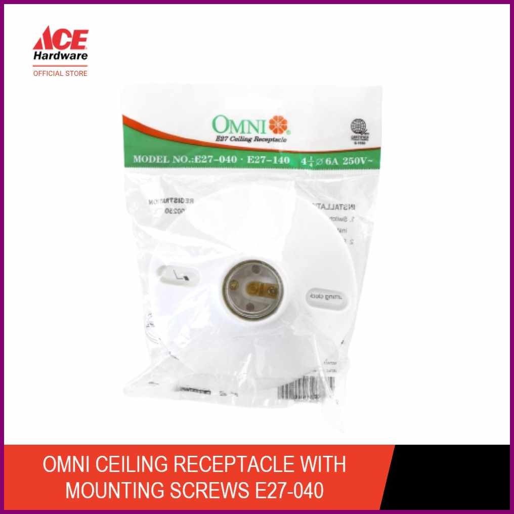 Omni?T@Ceiling]i%Receptacle+cF@uH@with+gh(Mounting@so+Screws+am@E27-040 ...
