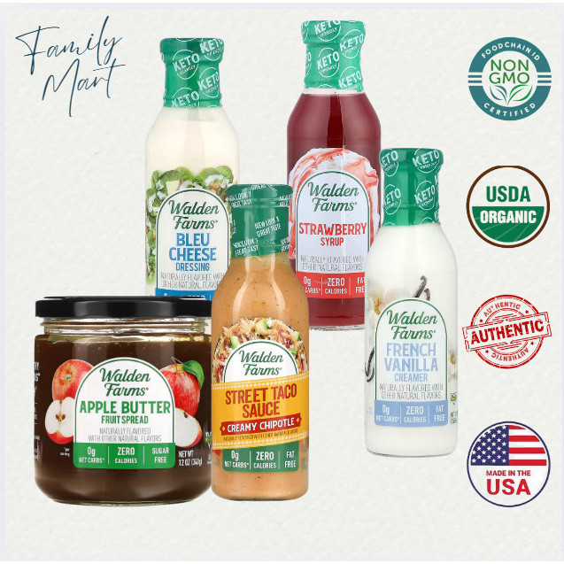 Family Mart | Walden Farms Asian, Italian, Bleu Cheese, Caesar ...